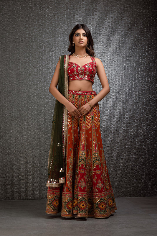 Ruby Red Sharara